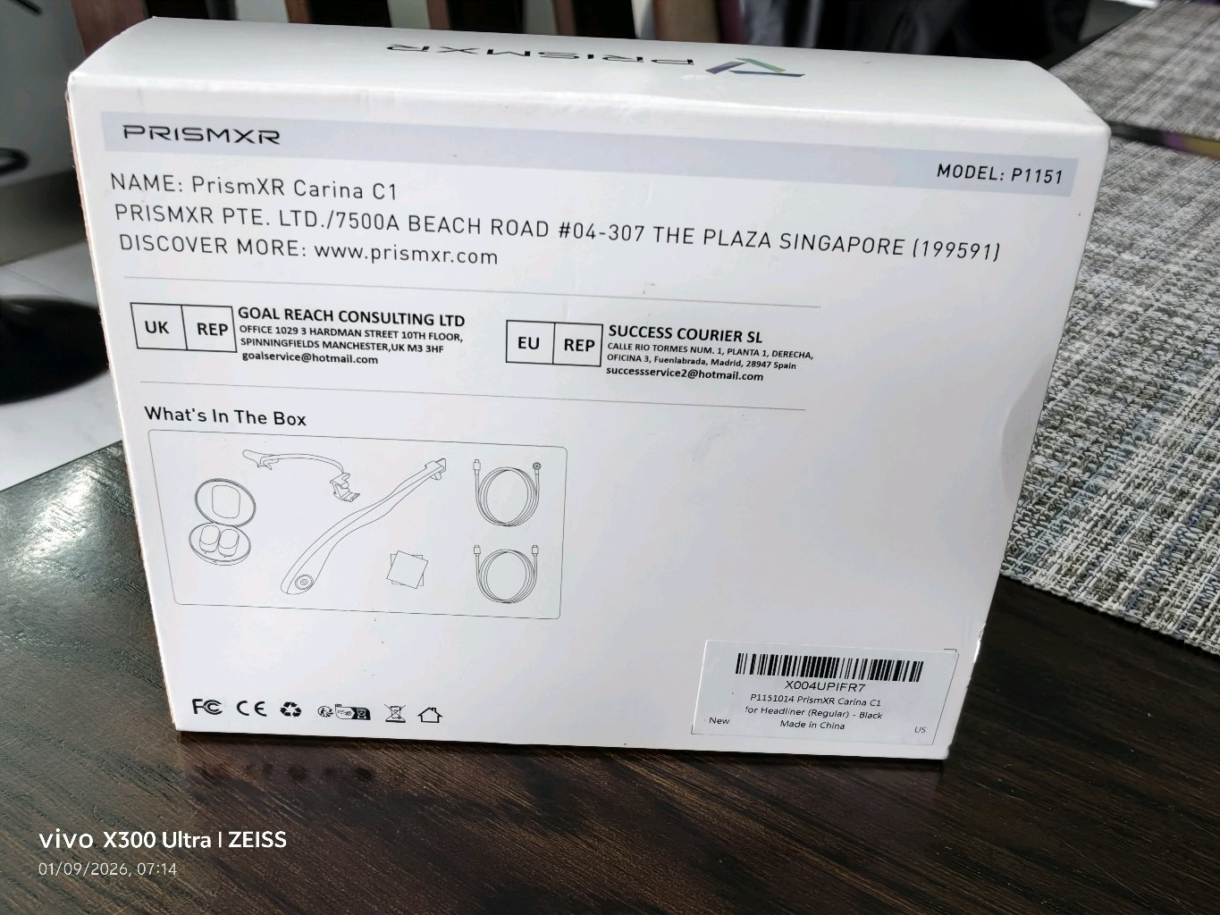 RAYBAN META GEN 1 BATERIA EXTERNA 