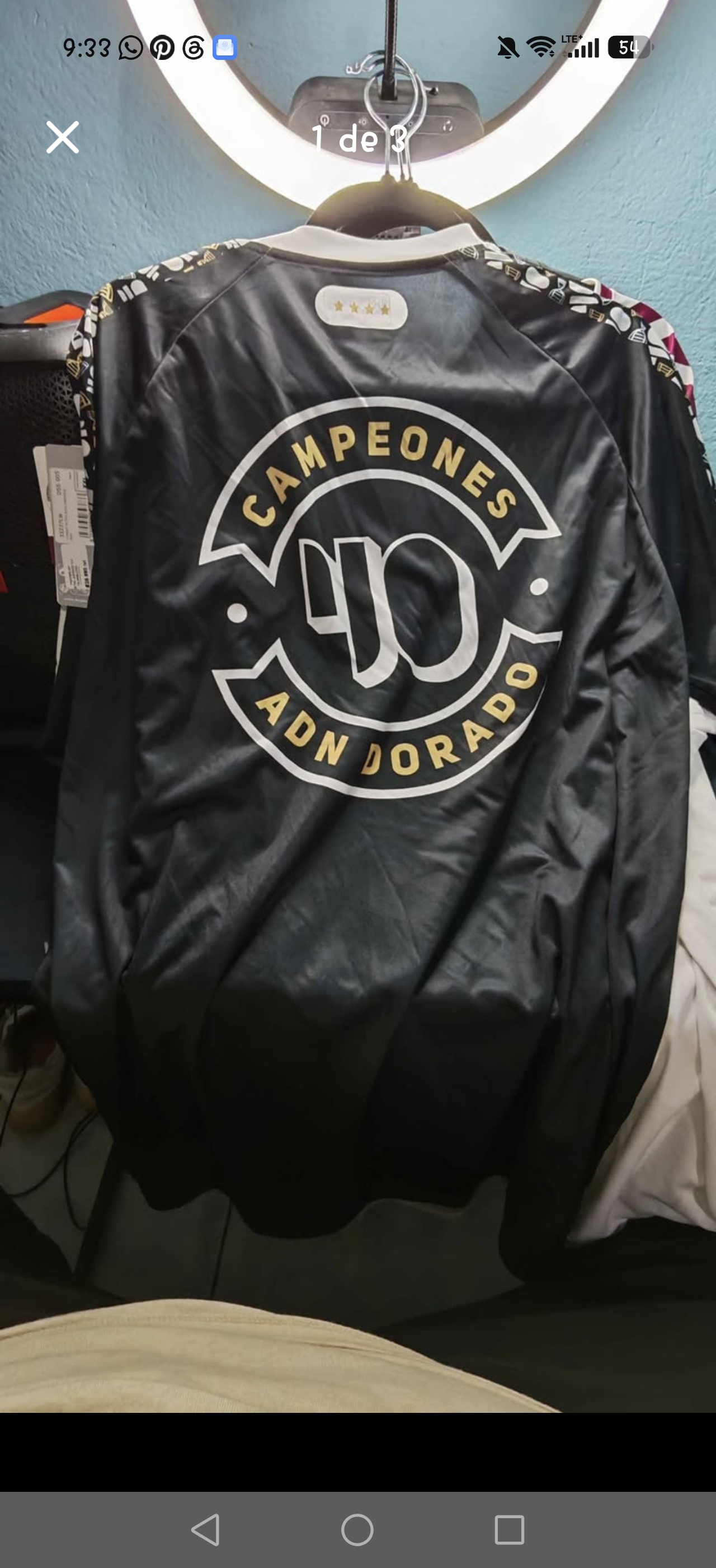 camisa Saprissa 40