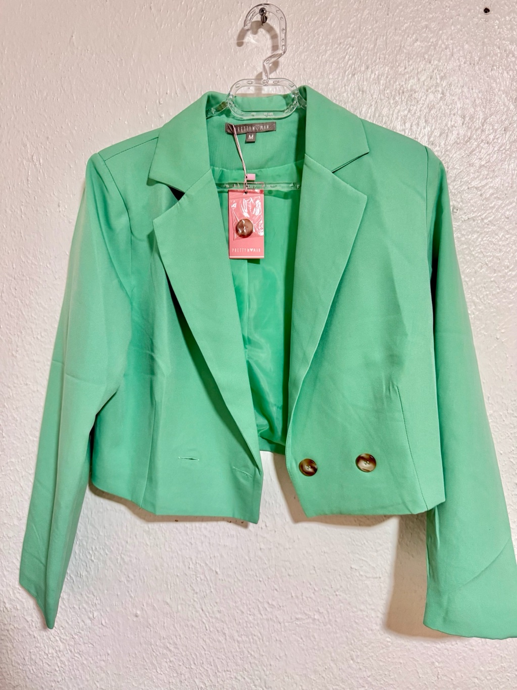Saco color menta
