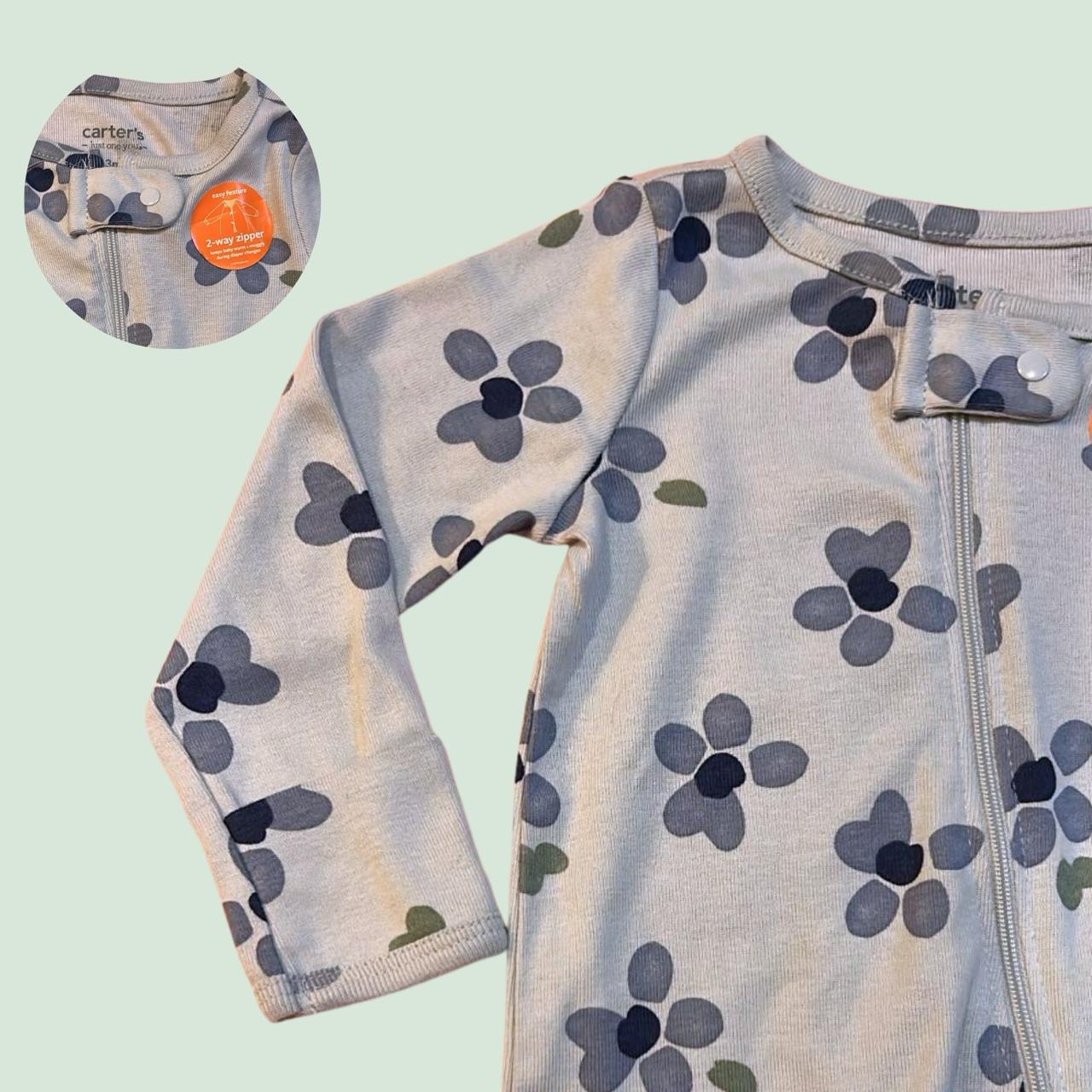 Conjunto de bebe manga y pijama marca carters
