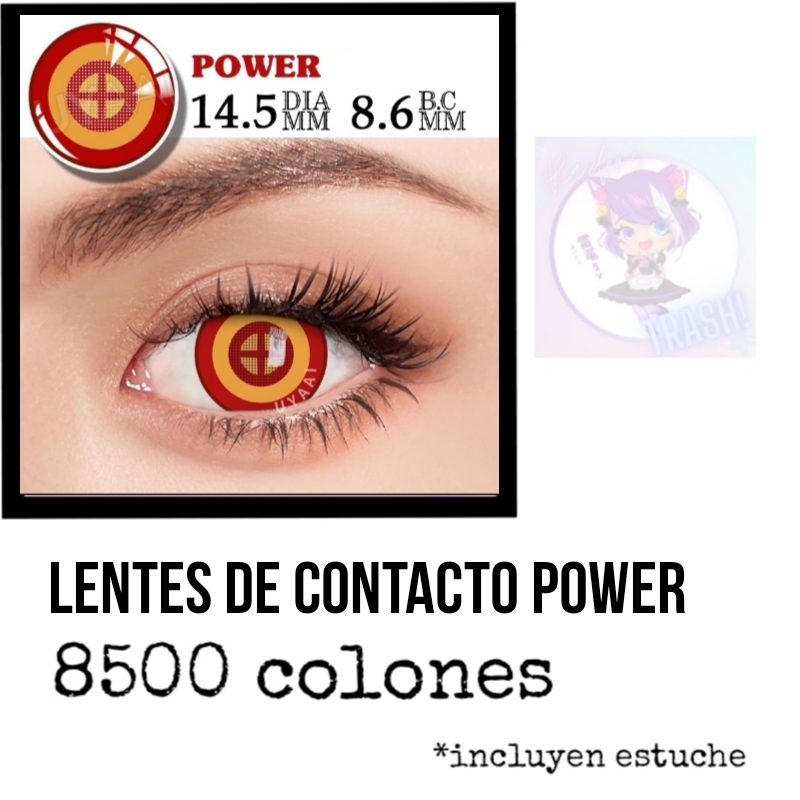 Lentes de contacto Power