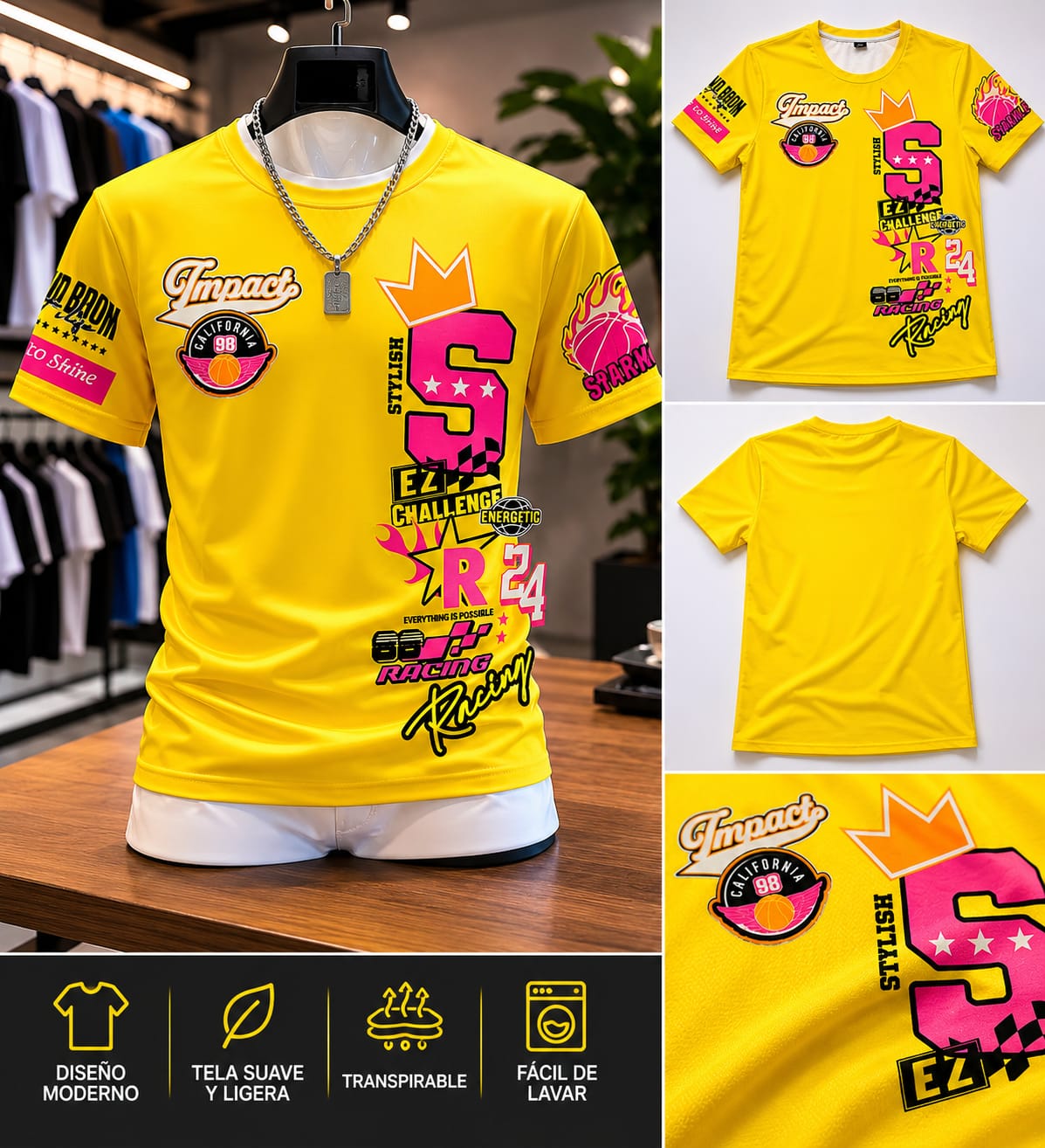 Camisa Amarilla