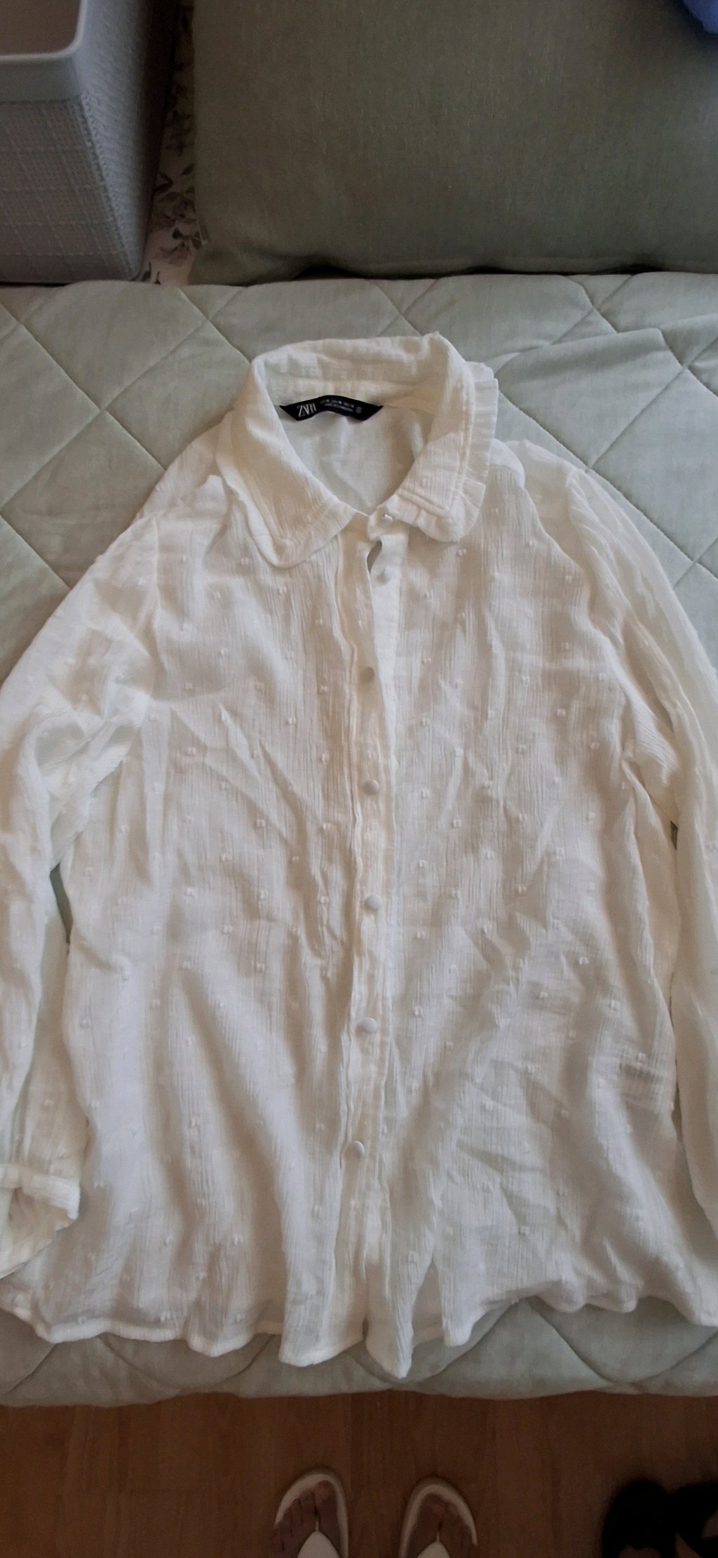 Camisa blanca Zara
