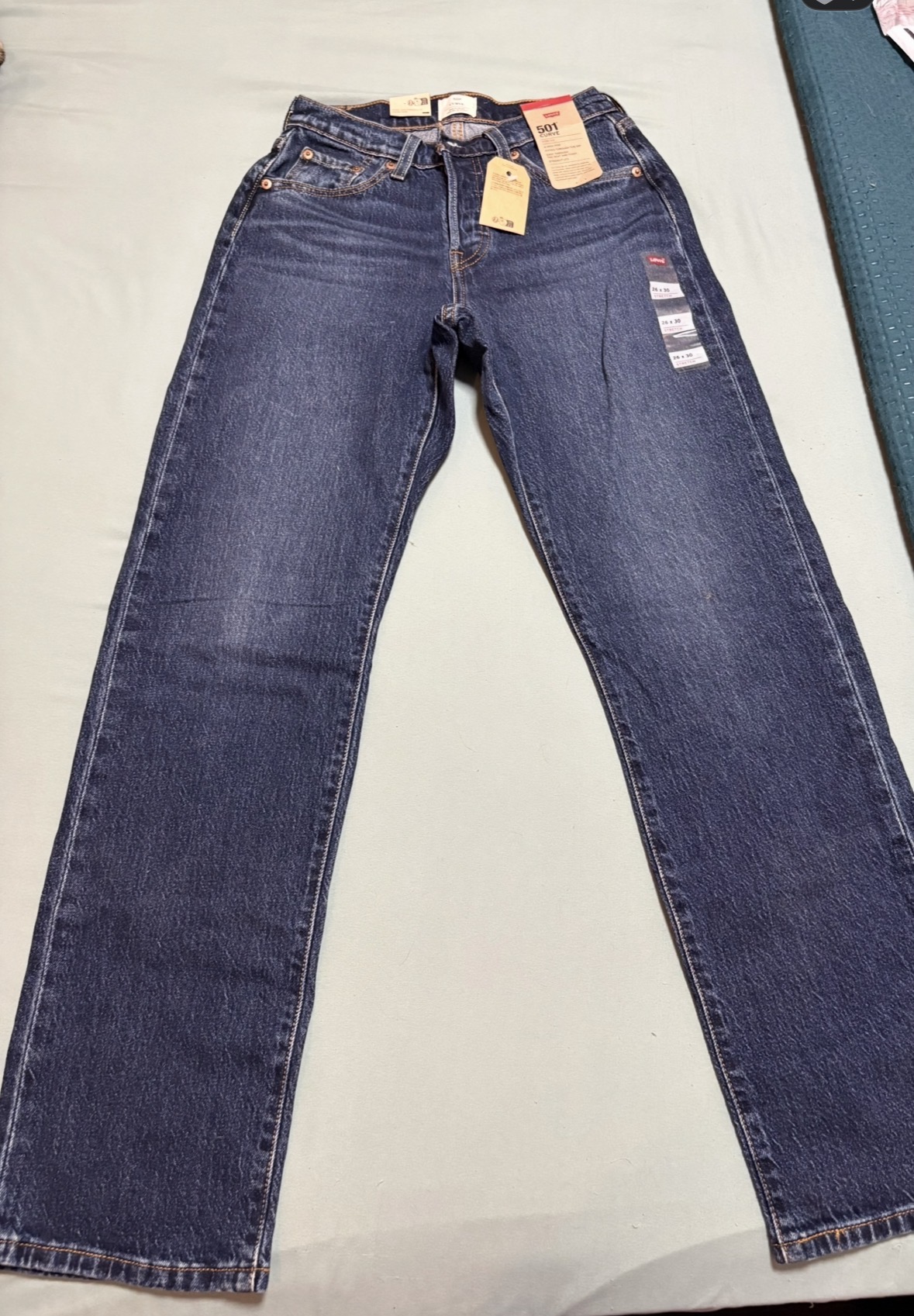 Levis Jeans 501 Curve