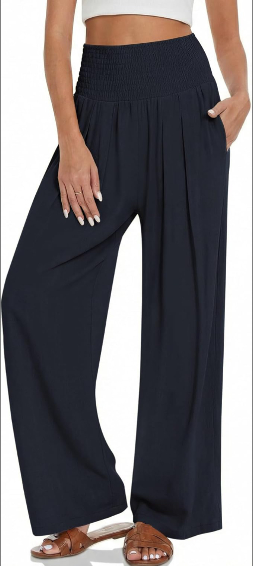 PANTALÓN PALAZO TALLA L