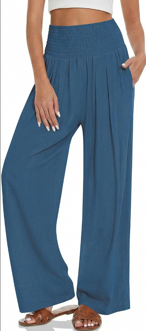 PANTALÓN PALAZO TALLA M