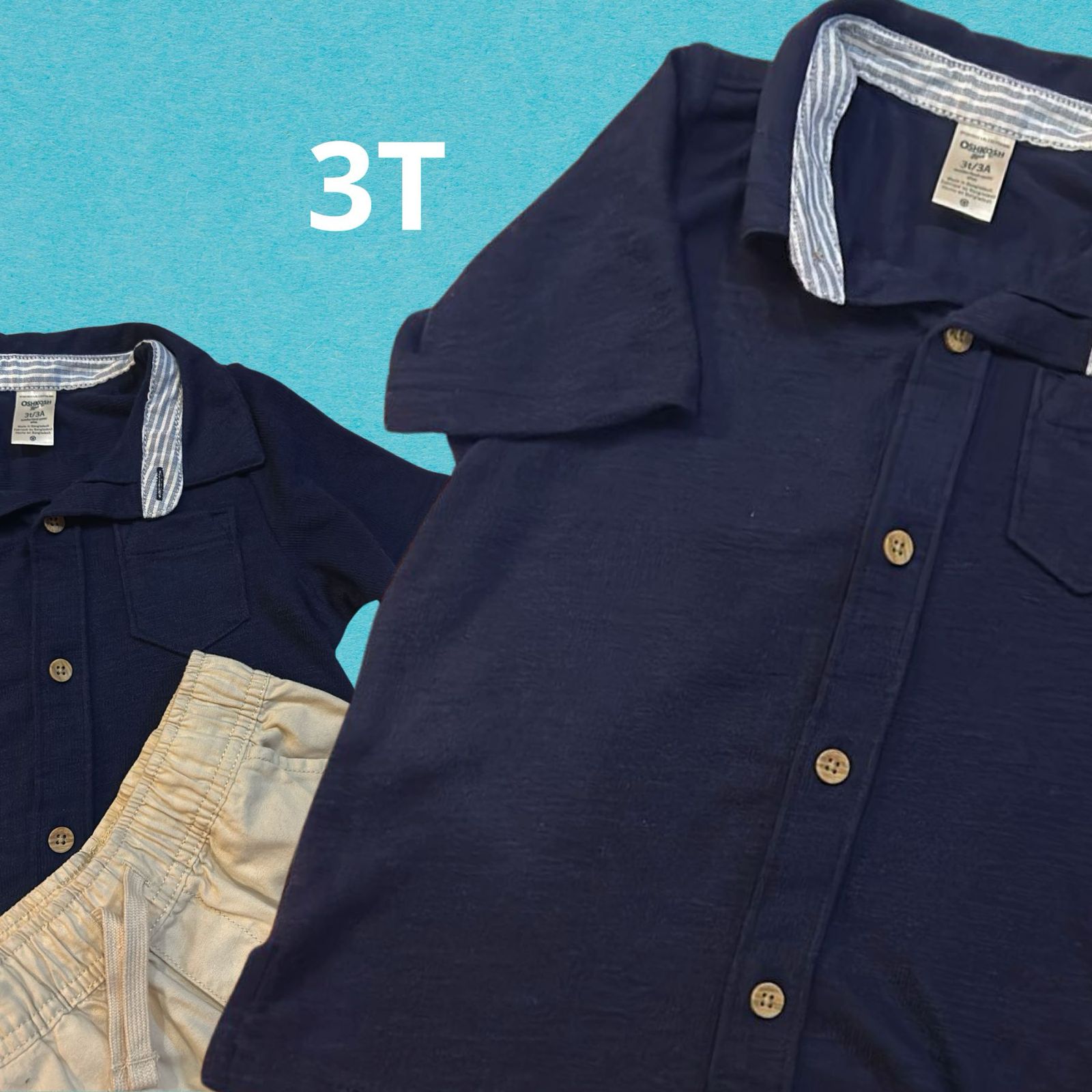 Juego de dos piezas para niño talla 3T