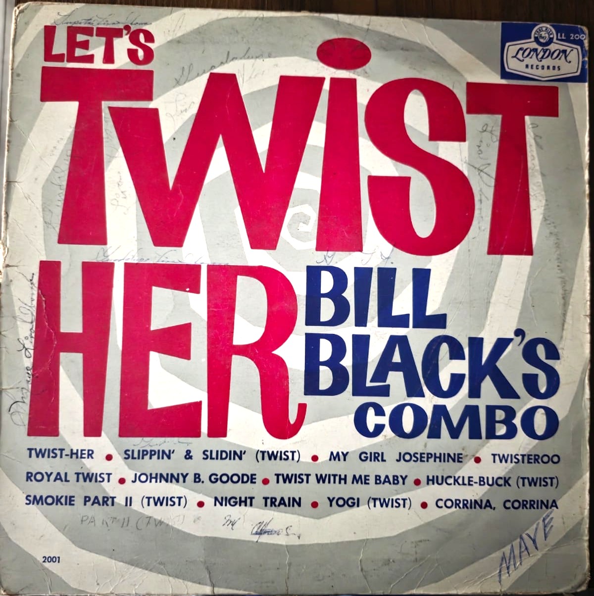 LP de Let´s Twist Her