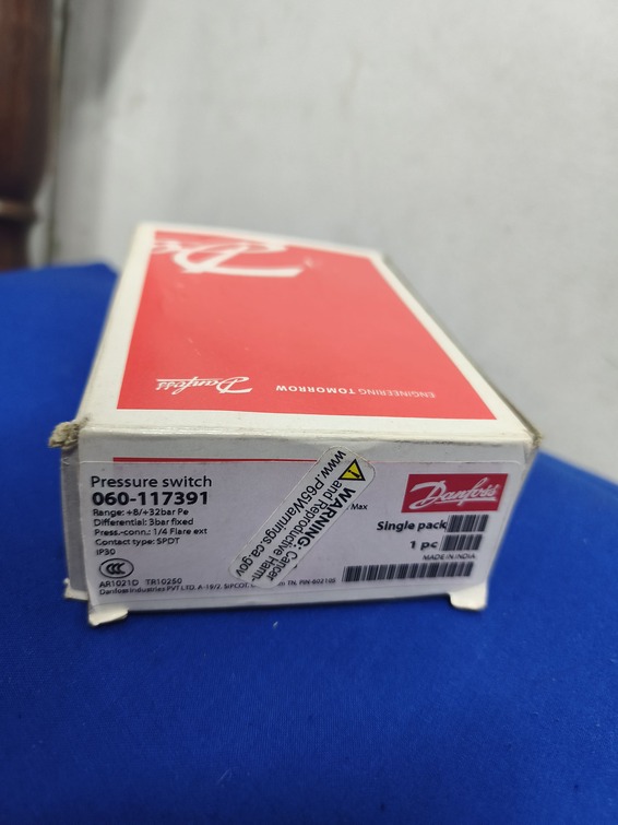 Presostato de alta Danfoss 060-117391