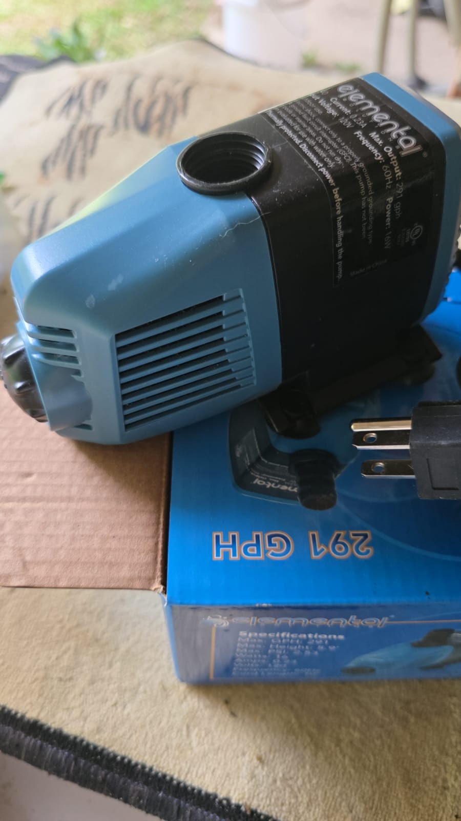 Bomba de Agua Eco Plus 291 GPH