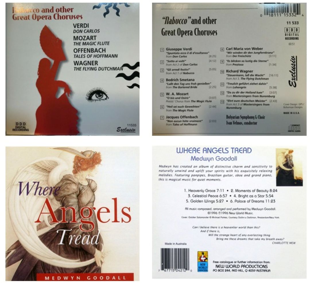 5 CD DE MUSICA SELECTA