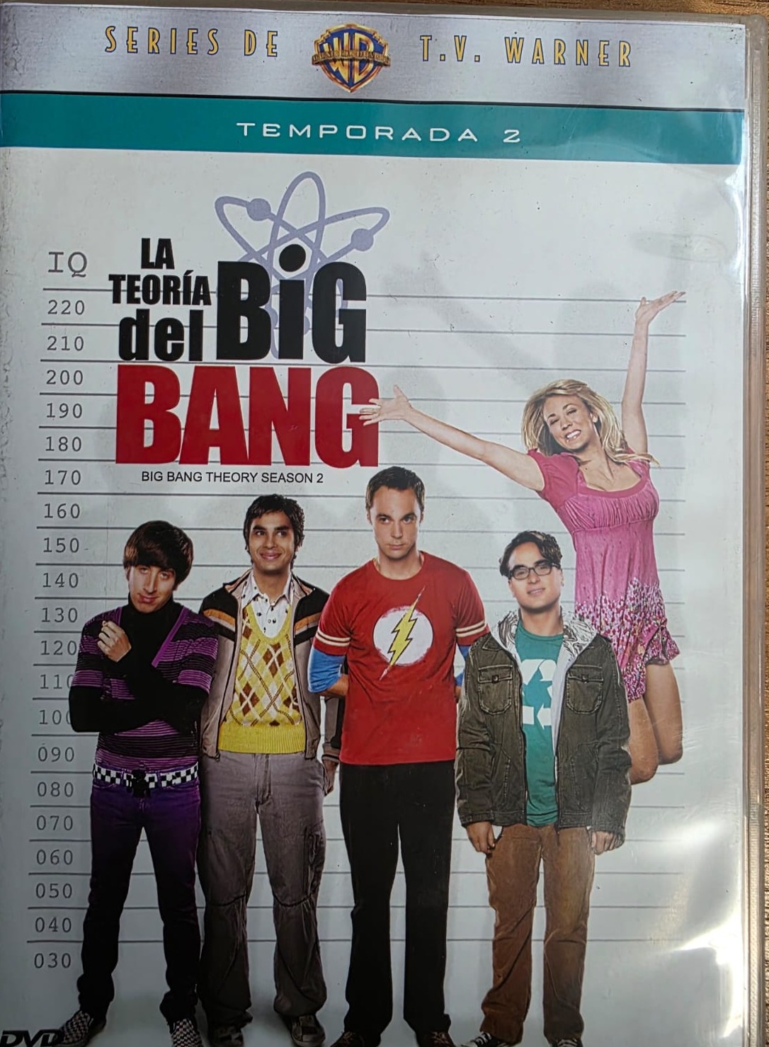 DVD multizona de la 2da Temporada de BIG BANG Theory