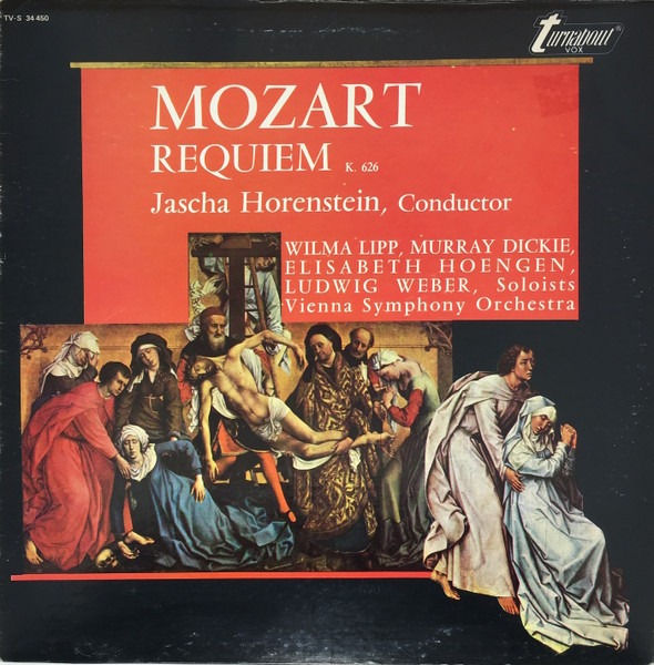 LP de la Musica del REQUIEM de MOZART
