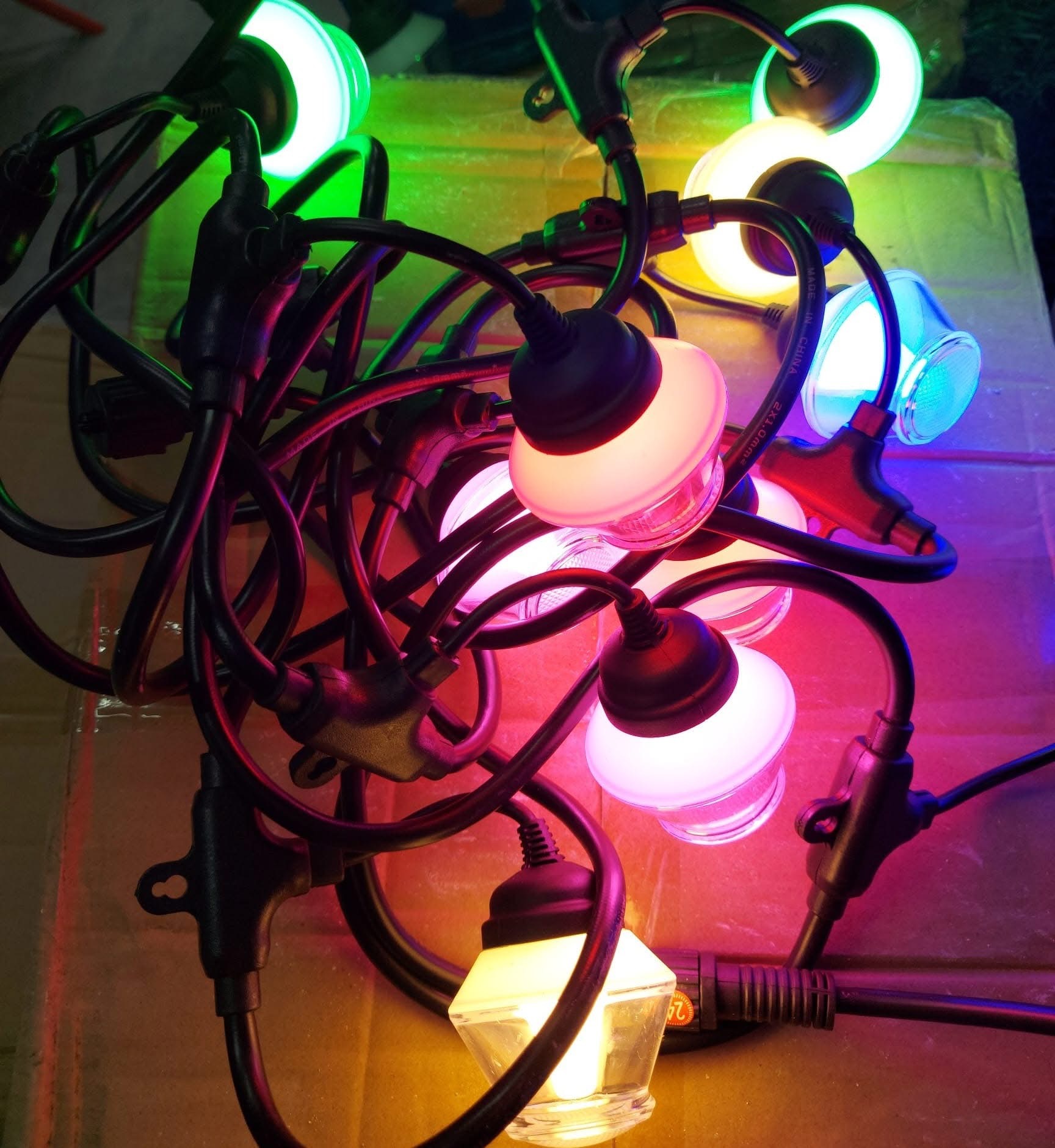Luces decorativas para exteriores