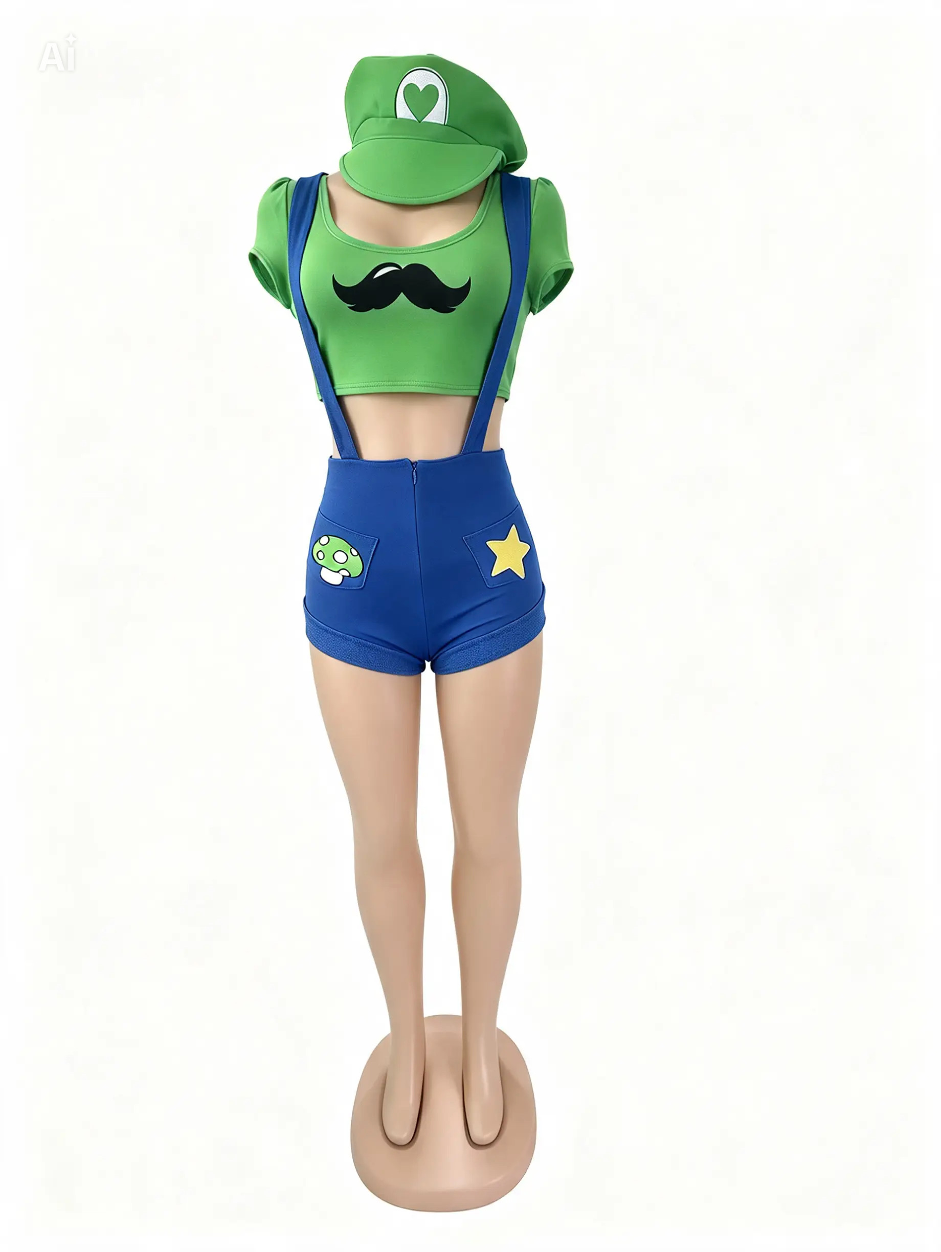 Traje de Halloween, Luiyi, Super Mario