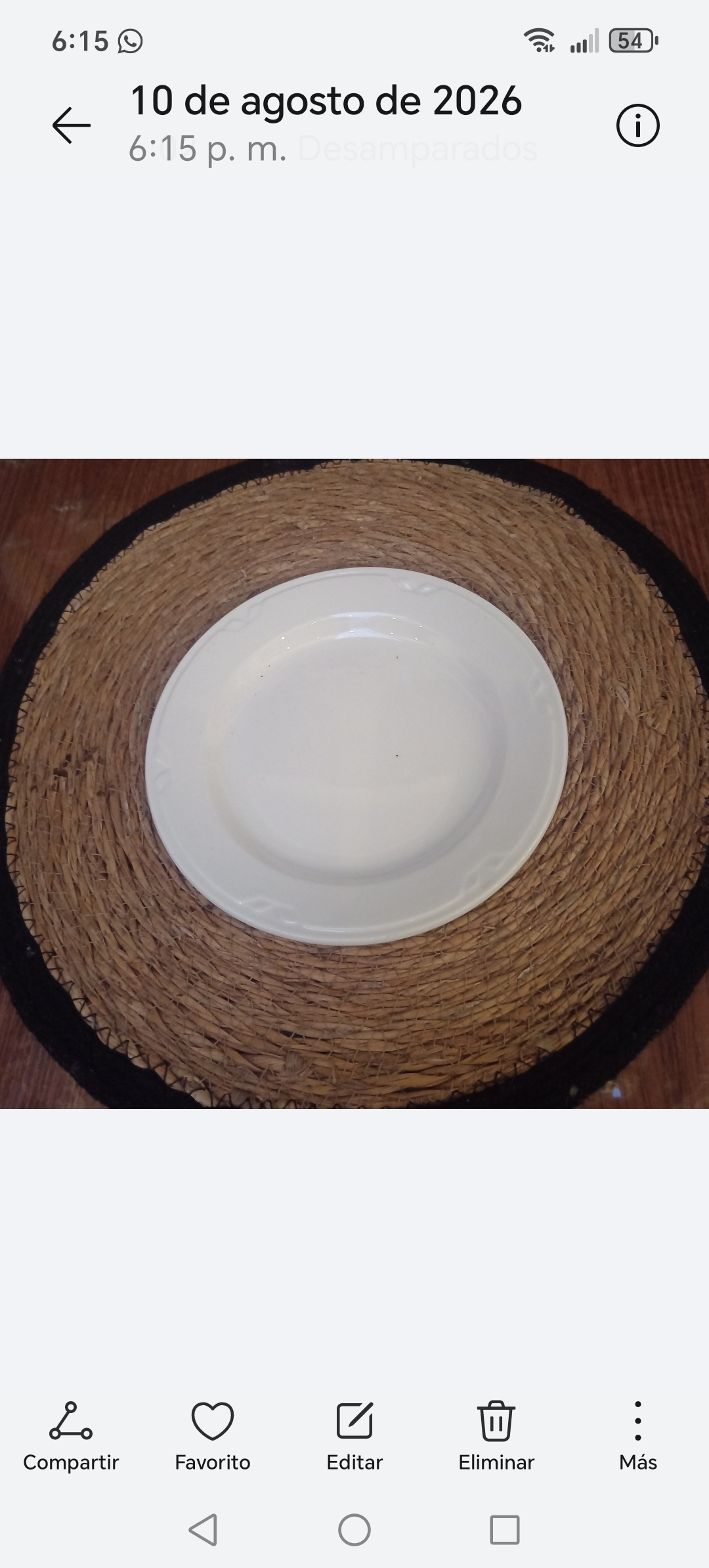 Lote de 20 platos pequeños para postre