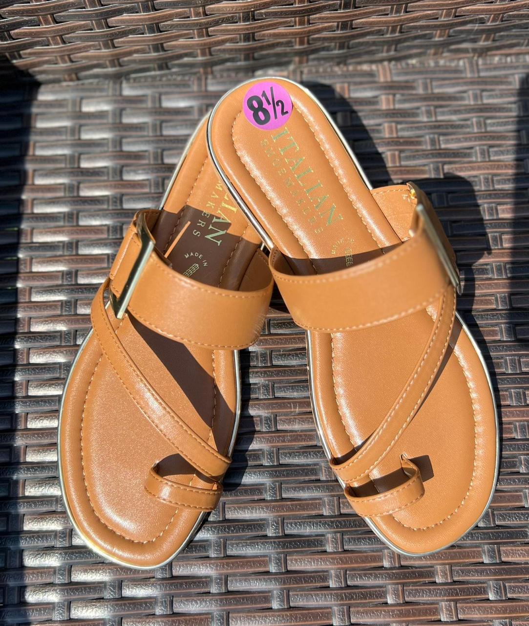Sandalias Cuero P/Dama