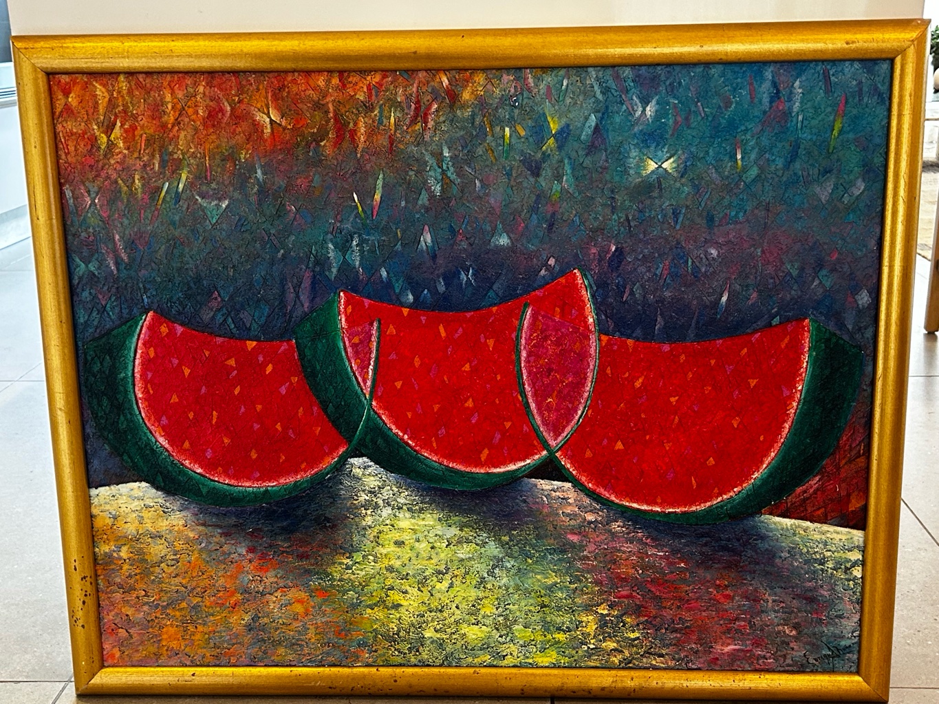 cuadro Sandías