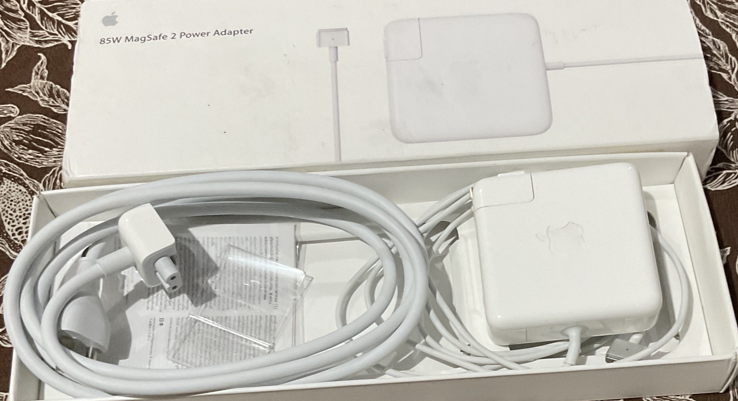ADAPTADOR  Y CABLE  DE CORRIENTE MAGSAFE 2, PARA MACBOOK