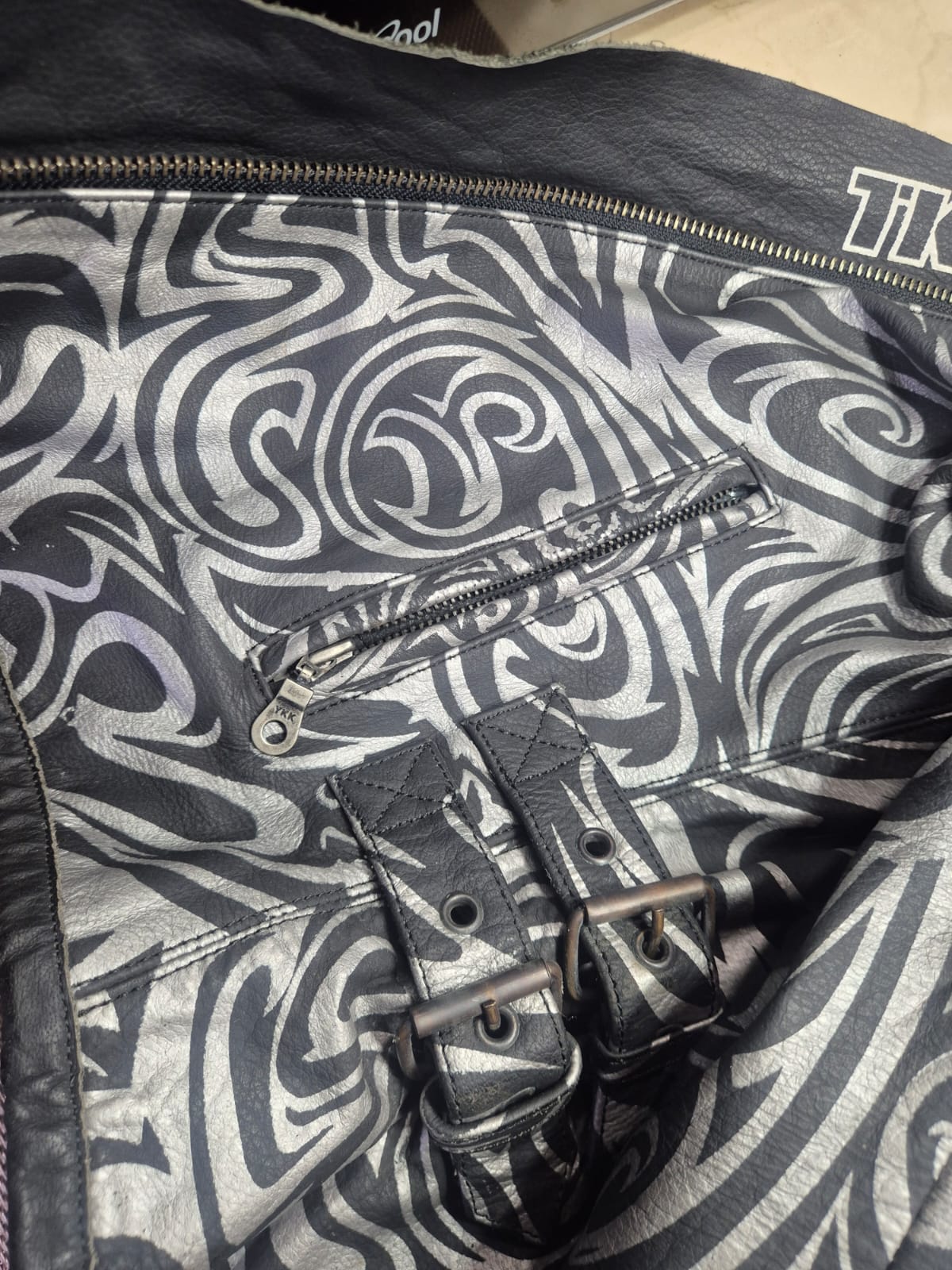 Chaqueta / Jacket de Cuero para Moto TEKNIC 🏍️🔥