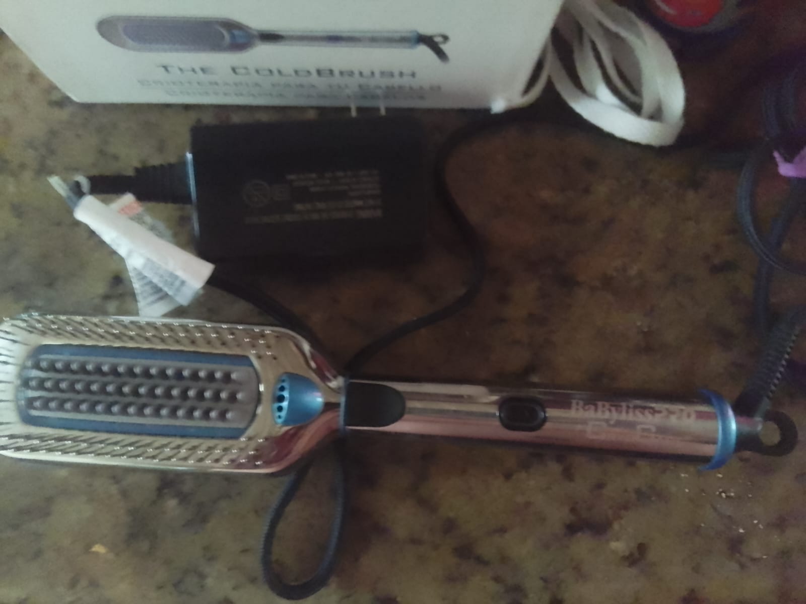 cepillo de crioterapia para el cabello que alcanza temperaturas bajo cero (hasta 0 °C)