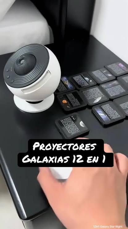 Proyector planetas y galaxias