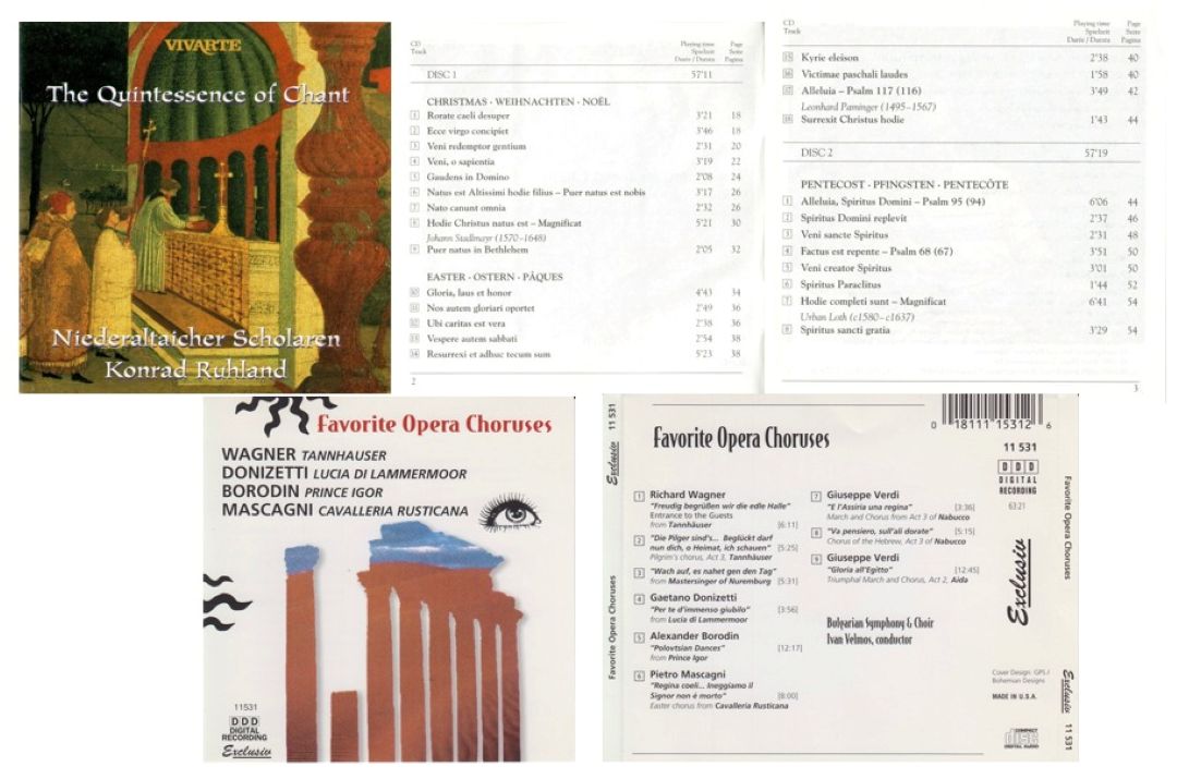 5 CD DE MUSICA SELECTA