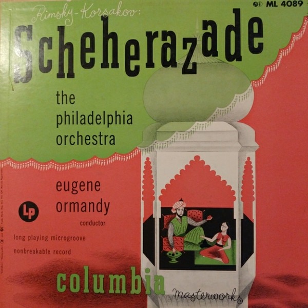LP Musica Clásica de Rimsky-Korsakov The Philadelphia Orchestra Scheherazade