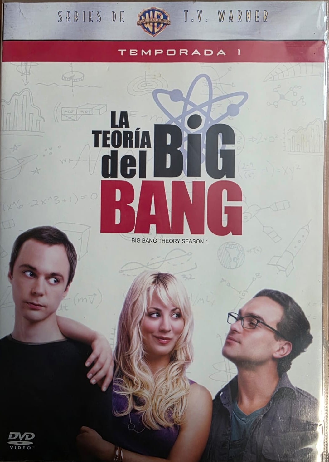 DVD mutizona de BIG BANG Theory Temporada 01