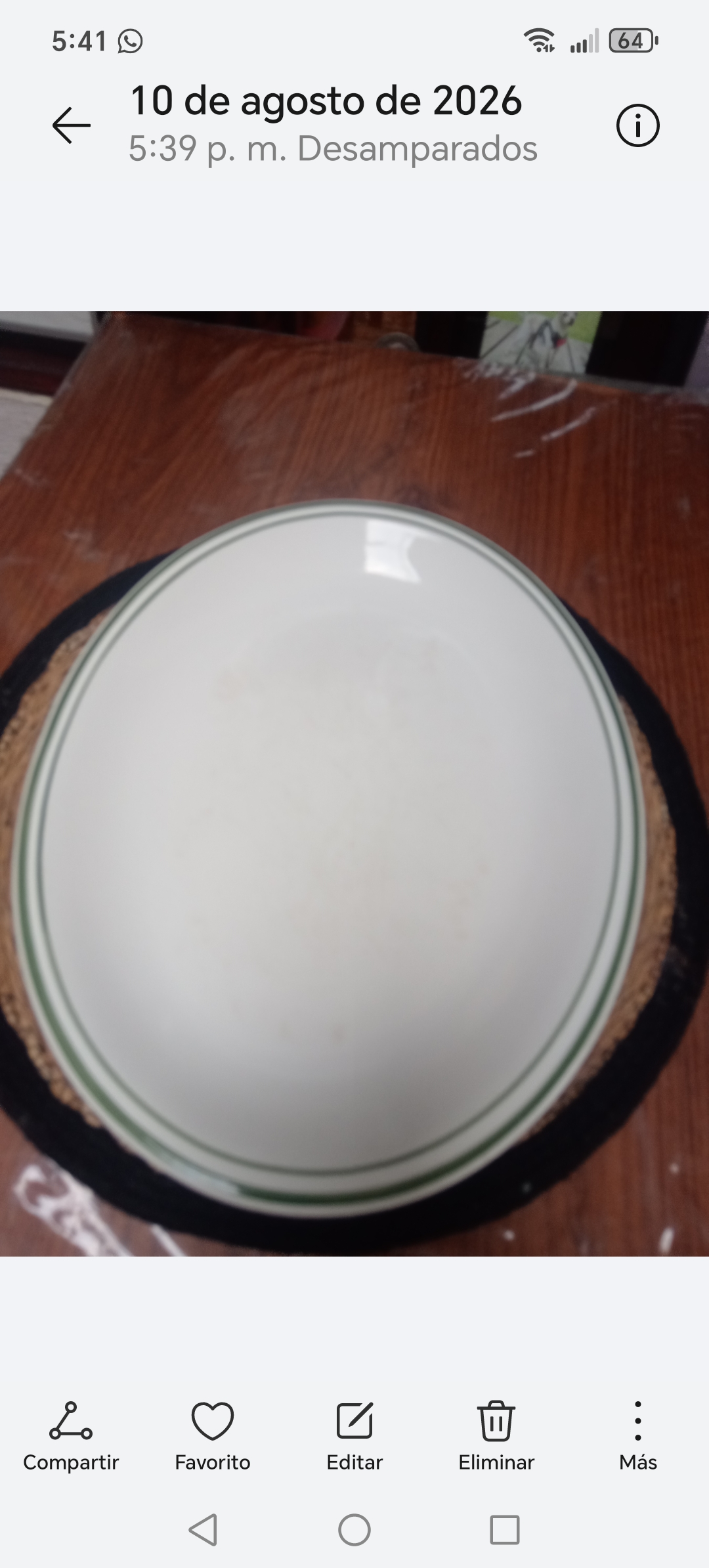 Lote de 40  platos de ceramica granded