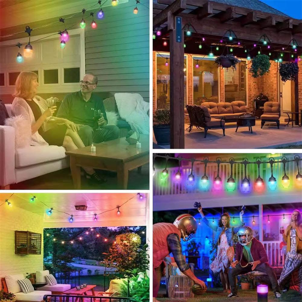 Luces decorativas para exteriores