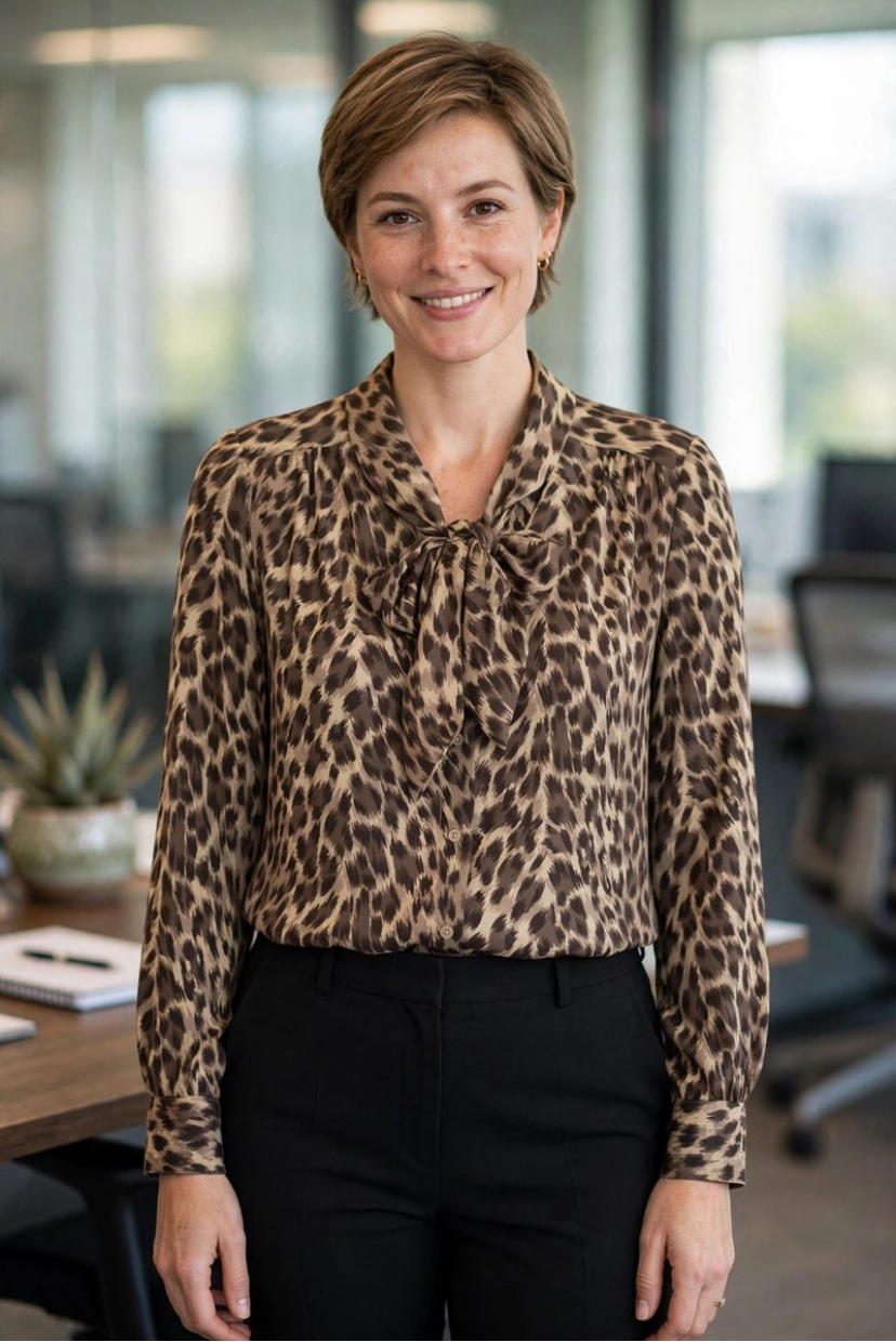 Blusa Banana Republic Animal Print