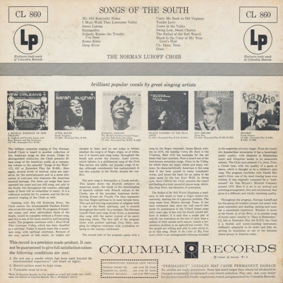 LP Musica Gospel de SOUND OF THE SOUTH